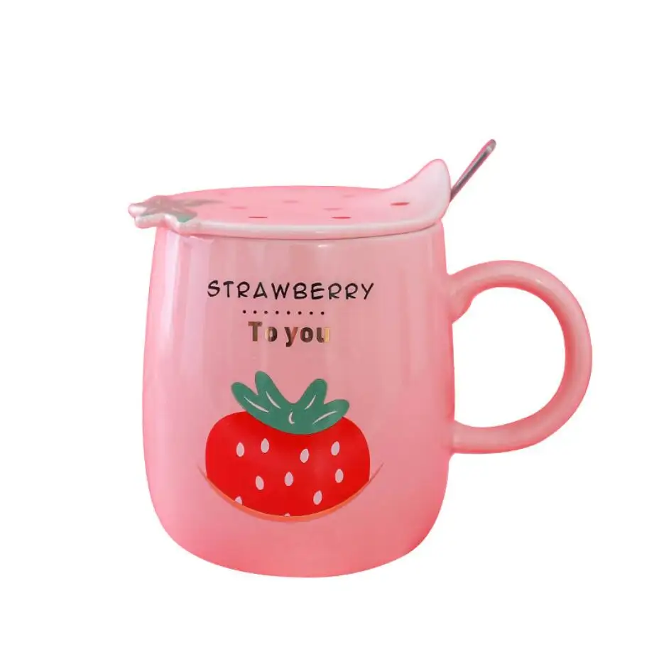인기있는 최고 등급 사용자 정의 로고 핑크 레드 스타일 세라믹 차 컵 커버