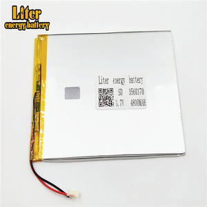 3560170 rechargeable 4800 mAh lithium polymer battery 3,7 V Single Cell LiPo - Product Image 2