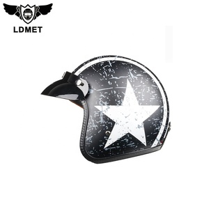 Venta al por mayor DOT certificación scooter gsb de <span class=keywords><strong>la</strong></span> cara abierta del casco - Product Image 5