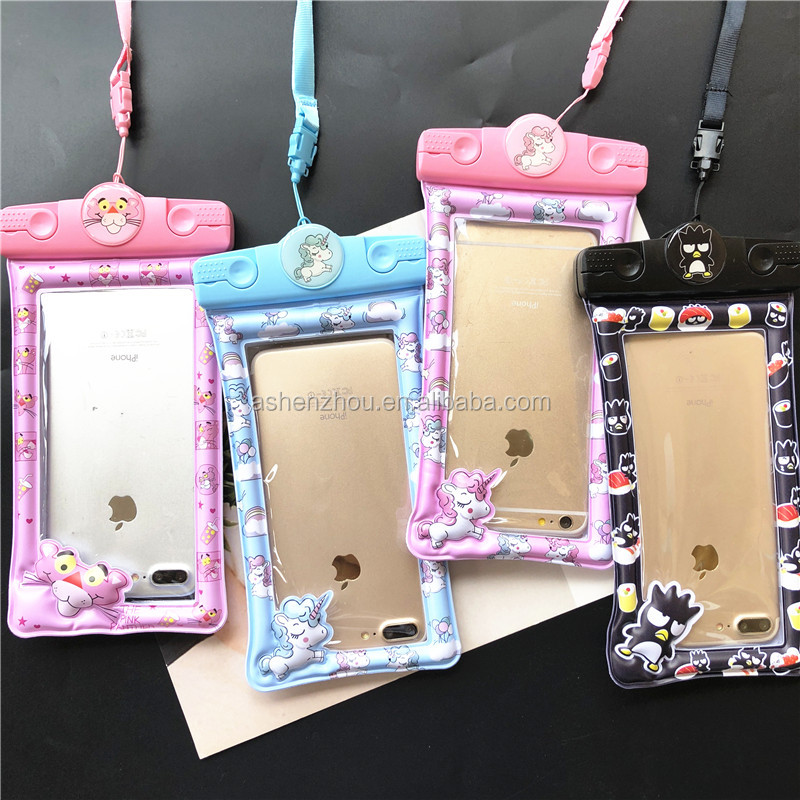 Phone Bag Top Quality Custom Universal PVC Underwater Pouch Phone Waterproof Diving Bag For Apple IPhone 5 6 6s 6s Plus 7 7plus