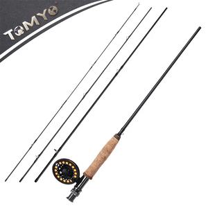 Myo — <span class=keywords><strong>ensemble</strong></span> de <span class=keywords><strong>canne</strong></span> à pêche à la <span class=keywords><strong>mouche</strong></span>, moulinet, pack complet de 4 pièces 5/6 9 pieds - Product Image 2