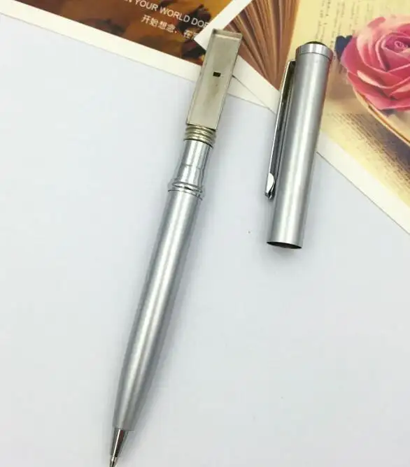 Nieuwigheid gepersonaliseerde relatiegeschenk pen multifunctionele metal roller stempel pen