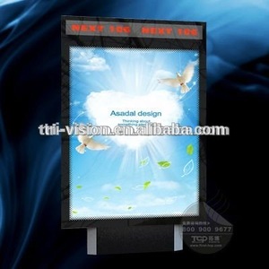 Postes dobles <span class=keywords><strong>diseño</strong></span> ayuda del LED caja <span class=keywords><strong>de</strong></span> luz publicidad exterior - Product Image 3