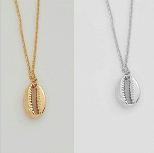 Wholesale Fashion Gold Silver Color Conch Shell <strong>Necklace</strong> for Women Stainless Steel Seashell Pendant Ocean Beach <strong>Boho</strong> Jewelry - Product Image 3