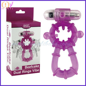 Juguetes sexuales para <span class=keywords><strong>mujer</strong></span> la muy hermosa mariposa vibración anillo del martillo de potencia para mujeres - Product Image 2