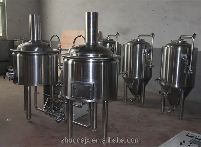 Cervecería comercial 100L Micro de Acero Inoxidable Beer Brewing Equipment En Venta