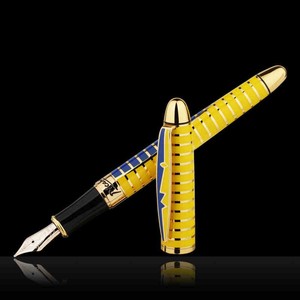 <span class=keywords><strong>Penna</strong></span> <span class=keywords><strong>Stilografica</strong></span> Picasso 81 Waitz of the Flower <span class=keywords><strong>in</strong></span> Metallo Nobile con Punta Dorata, Confezione Regalo Inclusa, Garanzia a Vita - Product Image 4