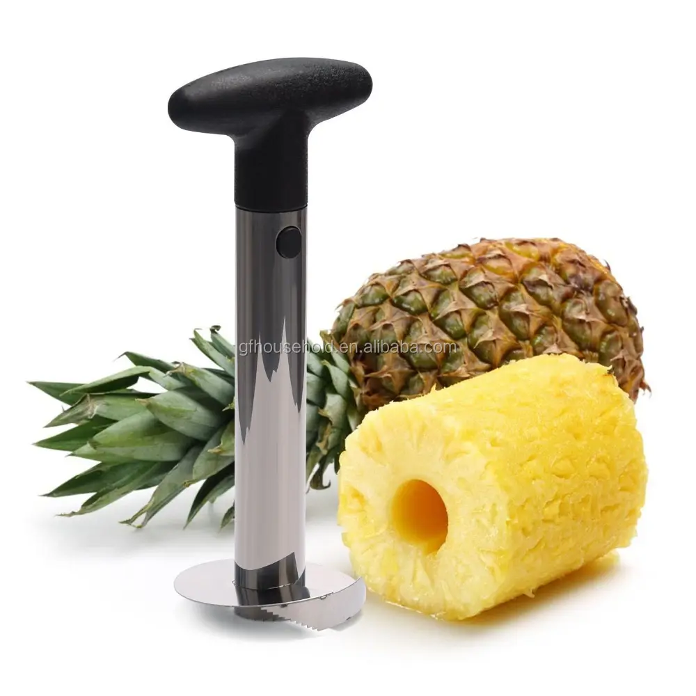 Hot Sell Stainless Steel Pineapple Slicer with user-friendly handle