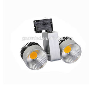 220 v dimmable 2*20 W <span class=keywords><strong>3</strong></span> wries led iluminación de la pista pista del led luz de energía de gran alcance - Product Image 1