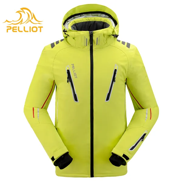 Peliot-chaquetas de esquí impermeables para hombre, ropa deportiva de invierno para nieve y esquí, 100% de nailon