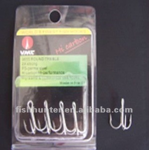 Nouveautés Printemps LUTAC Hameçons triples de pêche haute résistance en acier à haute teneur en carbone pour la pêche en mer, en rivière et sur la plage - Product Image 5