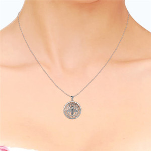 Ciondolo <span class=keywords><strong>ape</strong></span> dasini impreziosito da cristalli Swarovski gioielli in argento Sterling 925/ottone accessori durate <span class=keywords><strong>collana</strong></span> di Design - Product Image 6