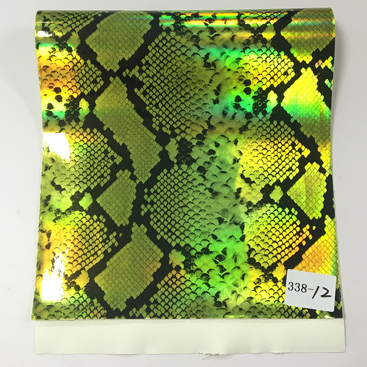 Snake Skin Printed PU Leather - Versatile & Durable Fabric