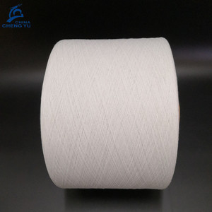 Bán Buôn 14S <span class=keywords><strong>18S</strong></span> 20S NE1/16 Tái Chế Pha Trộn Sợi Bông Sợi Cho Dệt Kim Sợi - Product Image 2