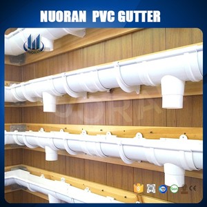 Nhà Máy Giá Bền Nửa Vòng Nhựa Nước Mưa Máng Xối Cho Mưa Bộ Sưu Tập Hệ Thống - Product Image 5