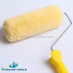 Rullo <span class=keywords><strong>per</strong></span> <span class=keywords><strong>Pittura</strong></span> Giallo e Bianco a Pelo Lungo in Super Fibre da 9 Pollici - Product Image 3
