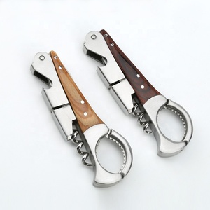 Sacacorchos Multifuncional para Camareros, Artículo Nuevo de <span class=keywords><strong>2022</strong></span>, Sacacorchos de Metal para Vino con Cuchillo - Product Image 2