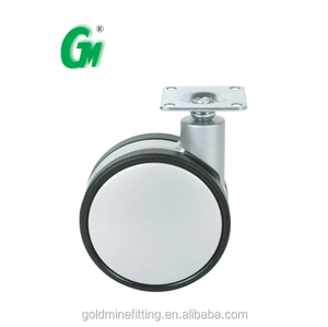 Ruote per Mobili Resistenti, Rotelle per Tavoli in ABS e Nylon, Copertura in PP/Nylon + Copertura Ruota in ABS, 60mm, 75mm - Product Image 3