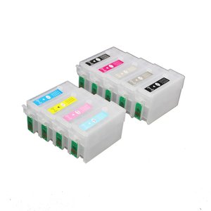 <span class=keywords><strong>Cartouche</strong></span> d'encre rechargeable 9 couleurs compatible pour <span class=keywords><strong>epson</strong></span> Stylus Photo <span class=keywords><strong>R3000</strong></span> avec puce ARC à réinitialisation automatique - Product Image 2