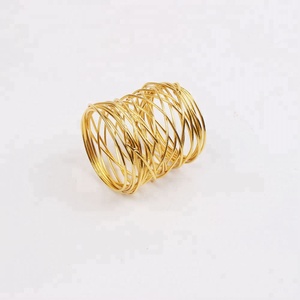 ขายร้อนสีลวดแหวนผ้าเช็ดปาก - Product Image 5