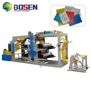 BSYT Best Sale Printer Pp Woven Roll To Roll 4 Four Color Offset Flexo Printing Machine