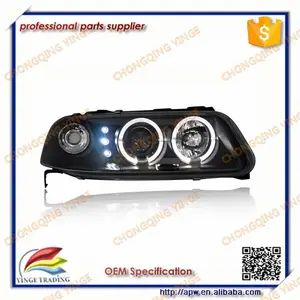 LED Angel Eyes Head Light cho VW GOL 2003-2007