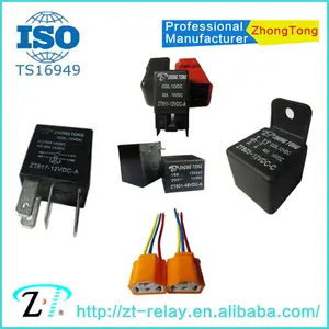 כללי אוטומטי ממסר 6v 12v 24v 20A 30A 40A 80A ממסר ZT