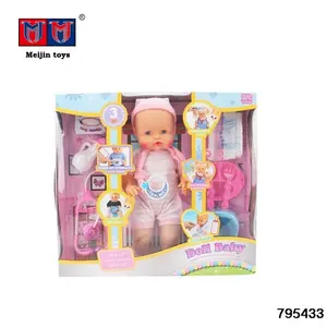 Poupée électronique de 16 pouces avec circuit intégré, poupée <span class=keywords><strong>qui</strong></span> <span class=keywords><strong>pleure</strong></span> et fait pipi, en vente - Product Image 2