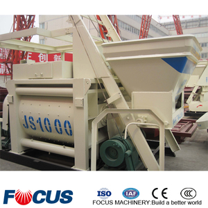 Twin-SHAFT Betonniere/Mixer Beton 1000L Per Batch-dengan ISO9001 Sertifikasi - Product Image 5