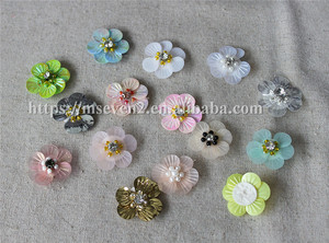 Hàng Ngàn Mẫu Thiết Kế Mới Được Lựa Chọn Tùy Chỉnh Với Hạt Cho Váy Polyester Sew-On 2018 - Product Image 5