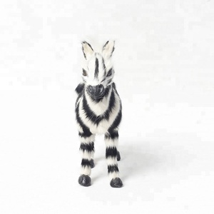 Miglior Prezzo Promozionale Artigianato In Piedi di Plastica Zebra Giocattolo - Product Image 3