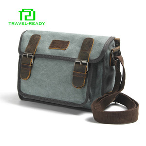 Nuevo modelo estilo pequeño maletín de lona de los hombres bolsa de mensajero en stock - Product Image 1