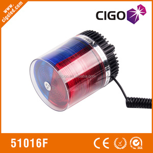 LED-51016F màu đỏ và màu xanh không dây xoay Đèn Hiệu LED Strobe cảnh báo ánh sáng Roof Top <span class=keywords><strong>Flash</strong></span> khẩn cấp đèn 12V với Magnetic - Product Image 4