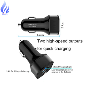 Doppia porta USB 2.1A Smart Car Charger adattatore per auto accessori di ricarica per <span class=keywords><strong>iPhone</strong></span> cellulare - Product Image 2
