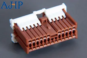 Rohs / TS / carro ISO conector elétrico 12 v fio 24 pino molex connector