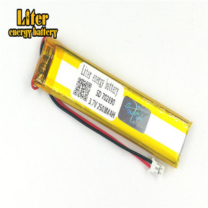 Plug <span class=keywords><strong>2</strong></span>.0-<span class=keywords><strong>2</strong></span> P 3.7 V 702890 2800 mah high quality lithium polymer battery li-li-ion rechargeable battery pack lipo battery - Product Image 1
