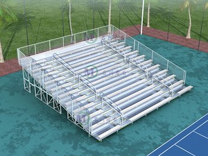 Tribuna de Asientos para Exteriores MCDB-12F, Gradas Metálicas Fijas - Product Image 2