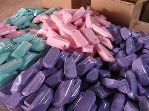 Vente en gros Multi-couleur <span class=keywords><strong>Pied</strong></span> <span class=keywords><strong>Pierre</strong></span> Emballage Indépendant Ponce <span class=keywords><strong>Pierre</strong></span> Spa Utiliser - Product Image 5