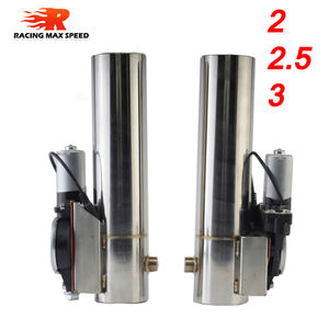 Universal 3 Polegada Reta Elétrica Escape Silenciador Válvula Recorte Sistema Remoto Sem Fio Escape Recorte STR - Product Image 3