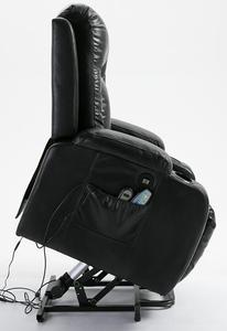 Sillón <span class=keywords><strong>reclinable</strong></span> eléctrico <span class=keywords><strong>de</strong></span> cuero para ancianos, silla <span class=keywords><strong>reclinable</strong></span> con carga USB para teléfono, masaje <span class=keywords><strong>de</strong></span> 8 puntos y elevador <span class=keywords><strong>de</strong></span> calor - Product Image 5