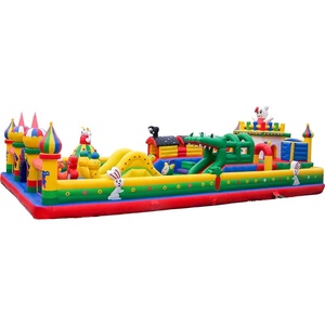 <span class=keywords><strong>Cama</strong></span> hinchable grande para niños, personalizada, para escalada, al aire libre, Castillo travieso - Product Image 4