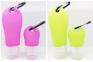 Du lịch <span class=keywords><strong>Lotion</strong></span> chai Set container rò rỉ bằng chứng Silicone mỹ phẩm Màn hình in ấn carton gói dầu gội chai mỹ phẩm đóng gói - Product Image 4