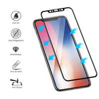 Nouvelle Coque de Téléphone Incassable et Étui Transparent en Verre Trempé 5D Étanchéité pour Samsung A7