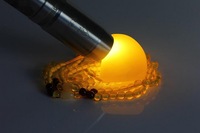 5W LED Blanc Jaune Lumière UV Lumière Torche Pierres Précieuses Bijoux Détecteur D'essai Jade lampe de Poche