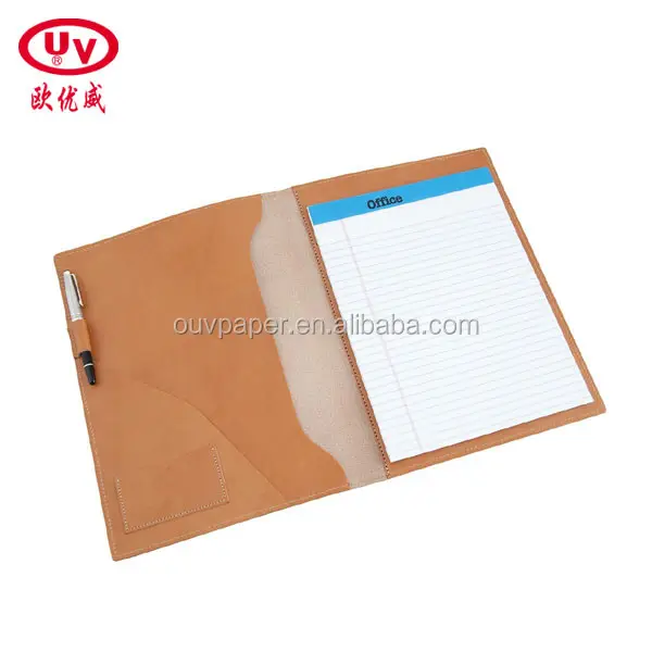 a4 B5 A5 leather legal size portfolio