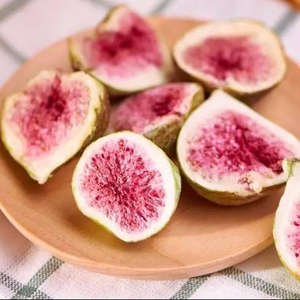 Cripy Vert Fruits Délicieuses Collations Figue Lyophilisée