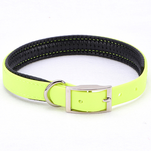 Neopreno impermeable acolchado naranja suave PVC perro de <span class=keywords><strong>Collar</strong></span> de Polyl de correas de Nylon relleno <span class=keywords><strong>Collar</strong></span> de perro y correa - Product Image 2
