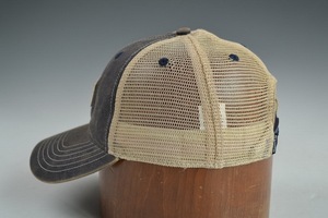 Gorra de camionero lavada ajustable de algodón lavado teñido desgastado personalizado con aspecto vintage - Product Image 3