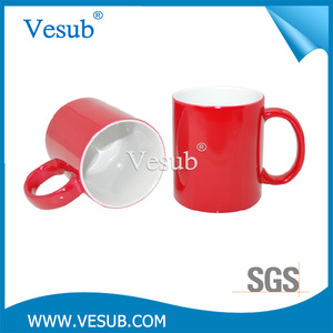 11 Oz Gros En Céramique Café Sublimation <span class=keywords><strong>Personnalisé</strong></span> <span class=keywords><strong>Photo</strong></span> Thermique Changement de Couleur Tasses - Product Image 2