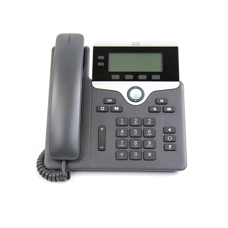 CP-7821-K9 Telepon IP Kerutan Baru Cis Co 7821 SIP VoIP